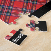 Scottish Royal Stewart Clan Tartan Jigsaw Puzzle (Seite)