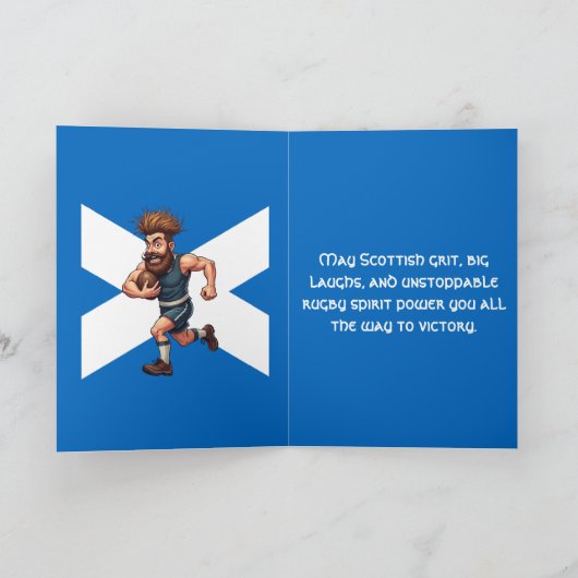 Scottish Rugby Pride Karte (Innenseite)