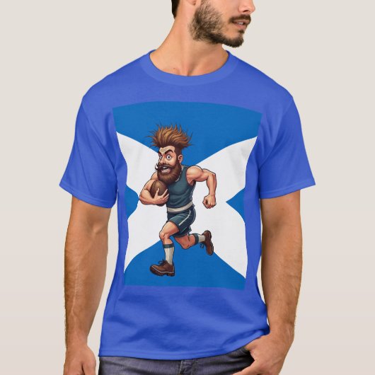 Scottish Rugby Pride T-Shirt (Vorderseite)