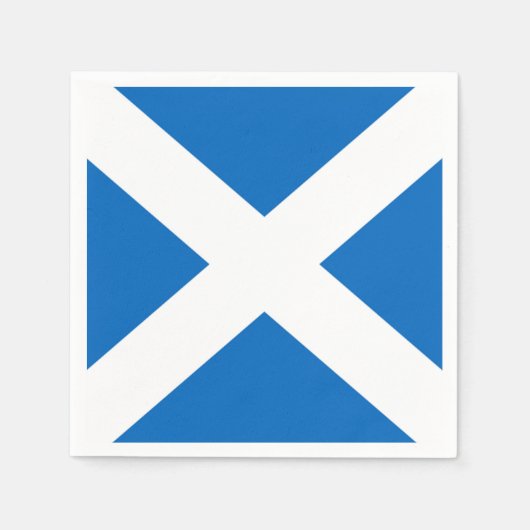 Scottish Salreifen Party Serviette (Vorderseite)