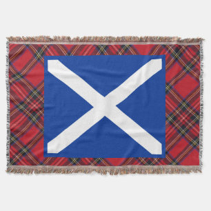 Scottish Saltire Flagge der Schottland-Wurfs-Decke Decke