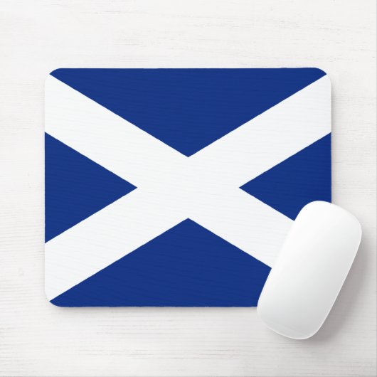 Scottish Saltire Mousepad (Mit Mouse)