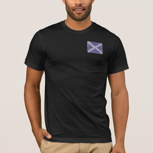 Scottish Saltire T - Shirt (Vorderseite)
