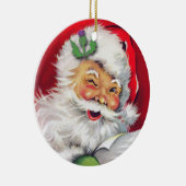 Scottish Santa, Scottish Christmas, Schottland Keramik Ornament (Rechts)