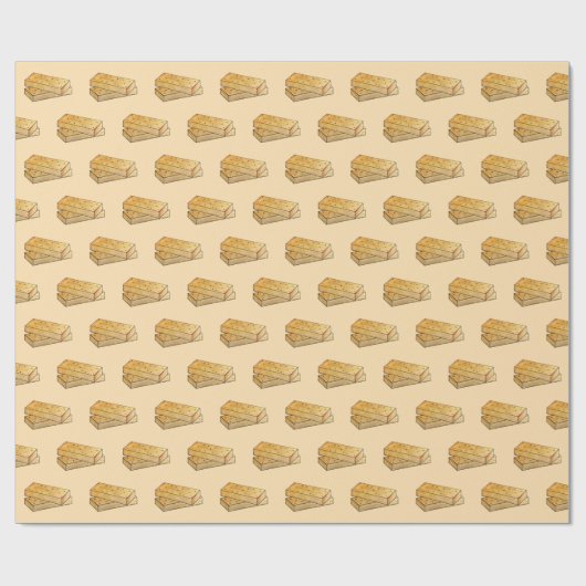 Scottish Shortbread Tea Biscuits British Bakery Geschenkpapier (Flach)