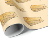 Scottish Shortbread Tea Biscuits British Bakery Geschenkpapier (Rolleneckpunkt)