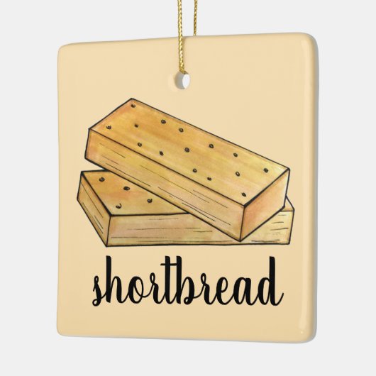 Scottish Shortbread Tea Biscuits British Bakery Keramikornament (Links)