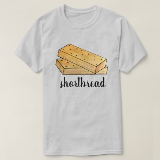 Scottish Shortbread Tea Biscuits British Bakery T-Shirt (Design vorne)