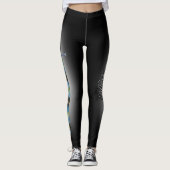 Scottish Steel Clan Bell Tartan Sword Leggings (Vorderseite)