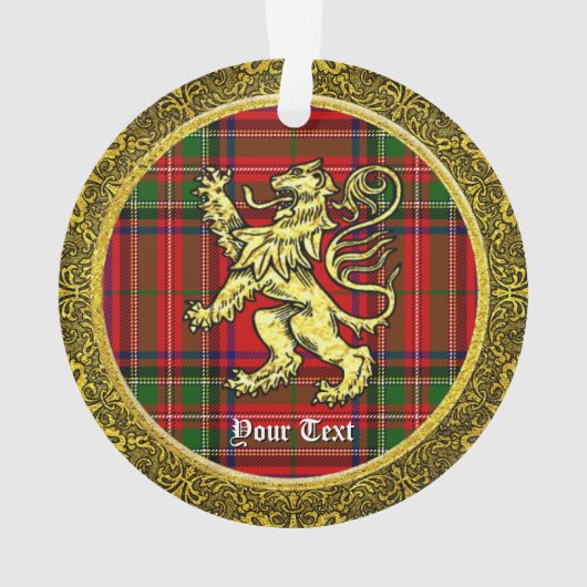 Scottish Style Lion Rampant Ornament (Rückseite)