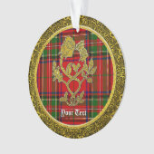 Scottish Style Rose und Thistle Ornament (Vorderseite)