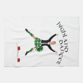 Scottish Sword Dancer - Ghillie Callum Geschirrtuch (Horizontal)