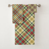 Scottish tartan #4 badhandtuch set (Insitu)