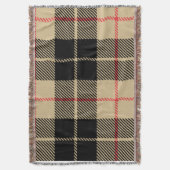 Scottish Tartan Checkered Kariert Pattern Decke (Vorderseite Vertikal)