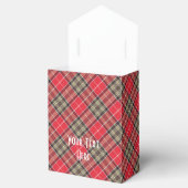 Scottish Tartan Clan Paid Pattern Personalisiert Geschenkschachtel (Geöffnet)