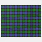 Scottish Tartan Fleecedecke (Vorderseite (Horizontal))