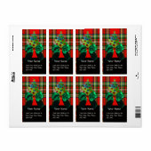 SCOTTISH TARTAN, GREEN BOW UND CHRISTMAS BAUM (Vorne)