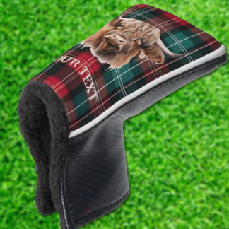Scottish Tartan HIGHLANDER Golf Headcover