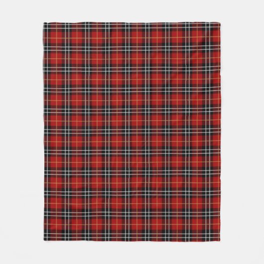 Scottish Tartan Kariert Fleecedecke (Vorderseite)