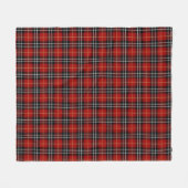 Scottish Tartan Kariert Fleecedecke (Vorderseite (Horizontal))