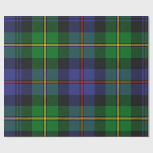 Scottish Tartan Kariert Geschenkpapier (Flach)
