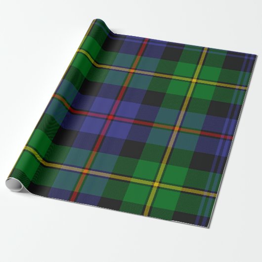 Scottish Tartan Kariert Geschenkpapier (Ungerollt)