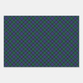 Scottish Tartan Kariert Patterns Geschenkpapier Set (Vorderseite 3)