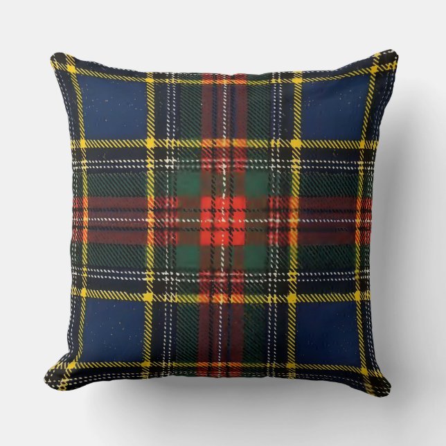 Scottish Tartan Kissen (Vorderseite)