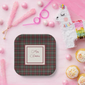 Scottish Tartan MacLachlan Weihnachten Pappteller (Party)