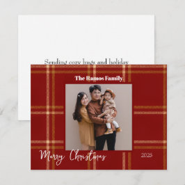 Scottish Tartan Muster Weihnachten individuell anp