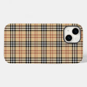 Scottish Tartan Pattern Case-Mate iPhone Hülle (Rückseite (Horizontal))