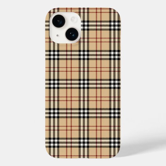 Scottish Tartan Pattern Case-Mate iPhone Hülle (Rückseite)