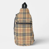 Scottish Tartan Pattern Crossbody Bag (Vorderseite)