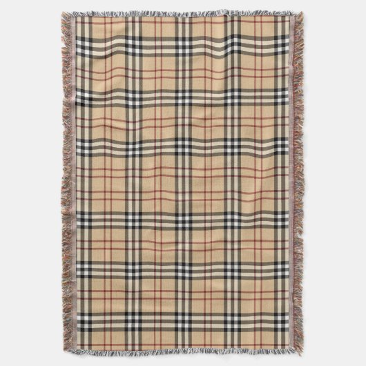 Scottish Tartan Pattern Decke (Vorderseite Vertikal)