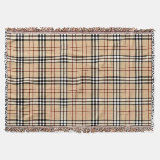 Scottish Tartan Pattern Decke (Vorderseite)