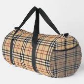 Scottish Tartan Pattern Duffle Bag (Rechte Ecke)