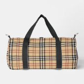 Scottish Tartan Pattern Duffle Bag (Vorderseite)