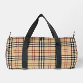 Scottish Tartan Pattern Duffle Bag (Rückseite)
