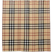 Scottish Tartan Pattern Duschvorhang (Vorderseite)