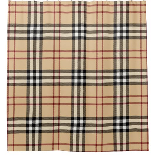 Scottish Tartan Pattern Duschvorhang (Vorderseite)