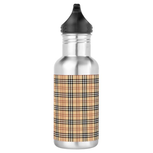 Scottish Tartan Pattern Edelstahlflasche (Rechts)