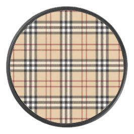Scottish Tartan Pattern     Eishockey Puck