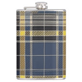 Scottish Tartan Pattern Flachmann (Vorderseite)