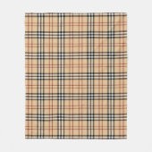 Scottish Tartan Pattern Fleecedecke (Vorderseite)