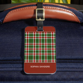 Scottish Tartan Pattern  Gepäckanhänger