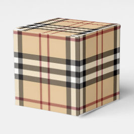 Scottish Tartan Pattern Geschenkschachtel