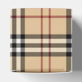 Scottish Tartan Pattern     Geschenkschachtel (Oben)