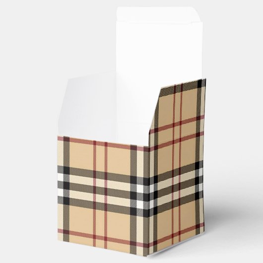 Scottish Tartan Pattern     Geschenkschachtel (Geöffnet)