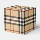 Scottish Tartan Pattern     Geschenkschachtel (Rückseite)