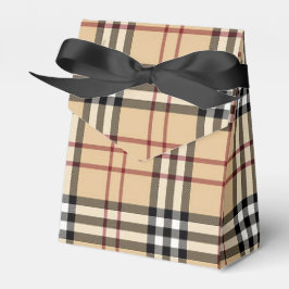 Scottish Tartan Pattern Geschenkschachtel